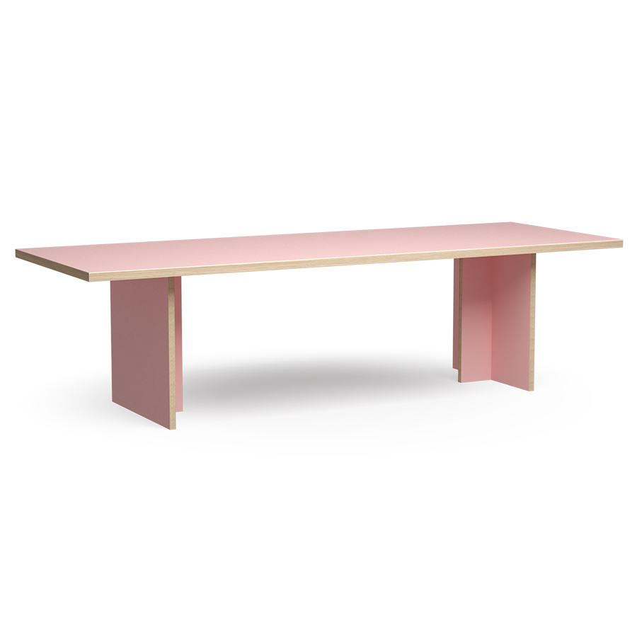 Pink dining table discount
