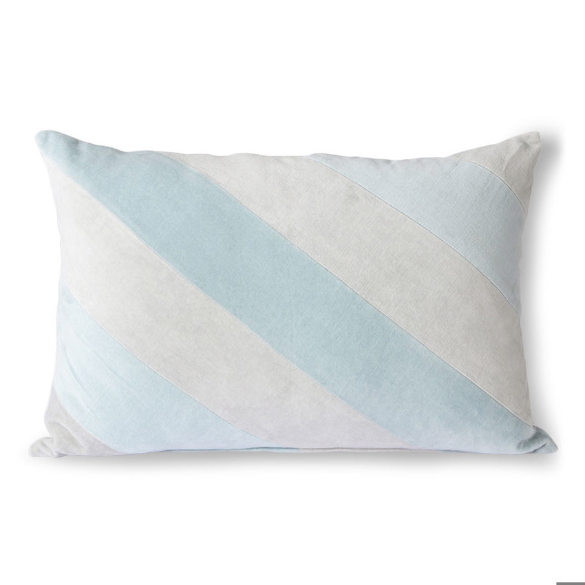 HKliving - Large Cushion Thin Striped