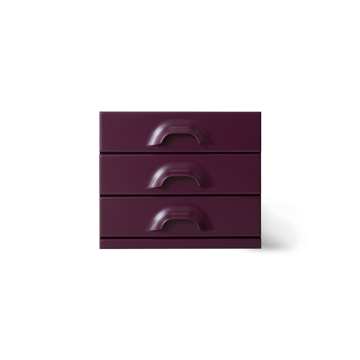 Chest of 3 drawers, mulberry | HKLIVING