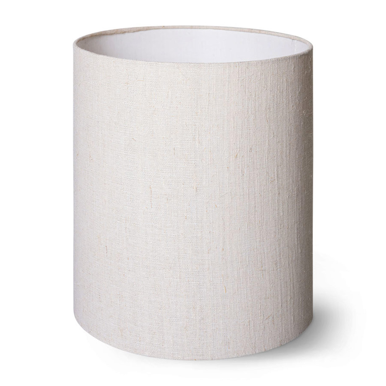 Cylinder lamp shade natural linen (30x30cm) | HKLIVING