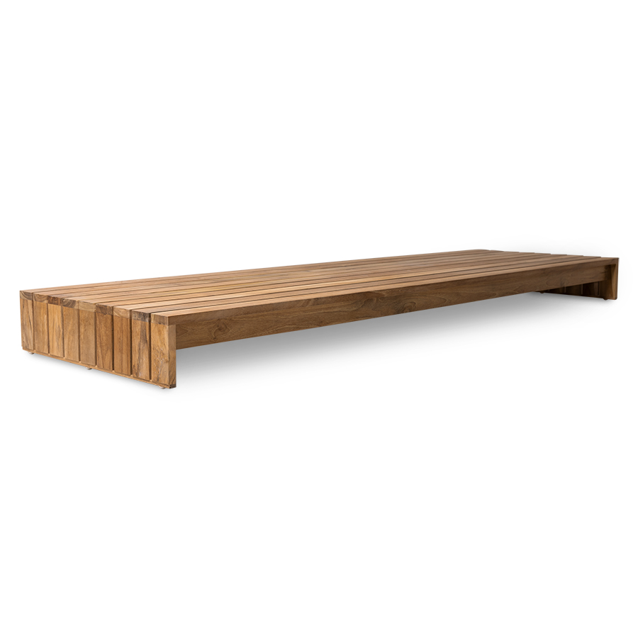 Hk living deals teak coffee table