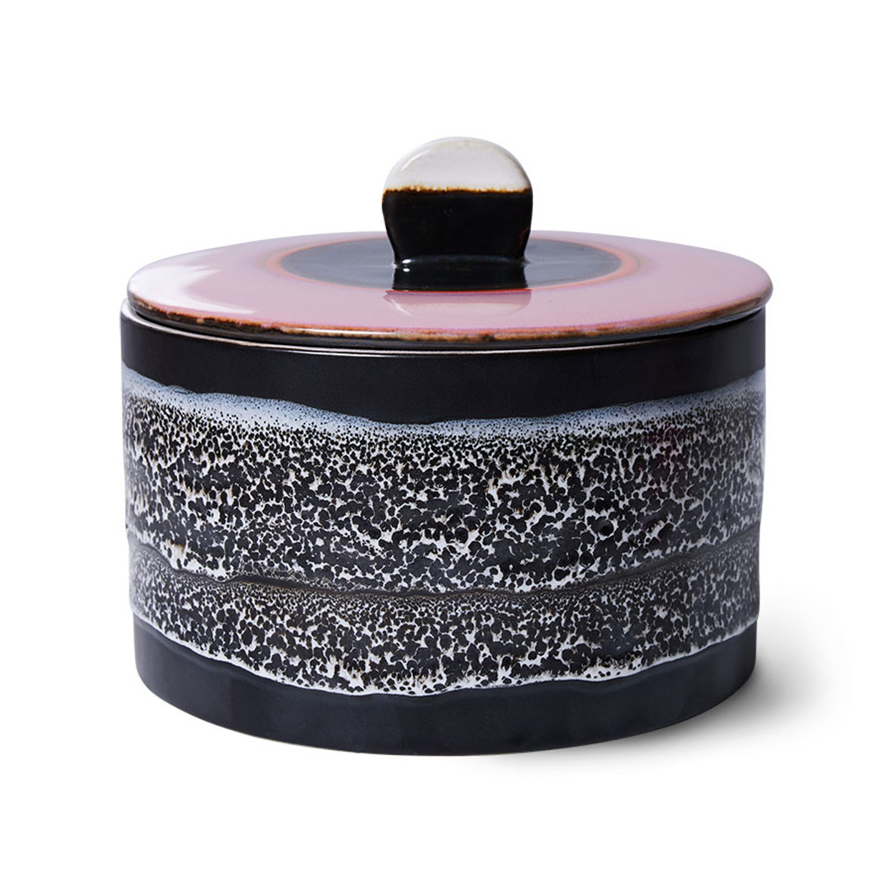 HAUCOZE Keuzesnoepje, koekjespot, opslagstandbeeld, modern huisdecoratie sculptuur tafel essay cadeau voor woonkamer blauw 25 cm