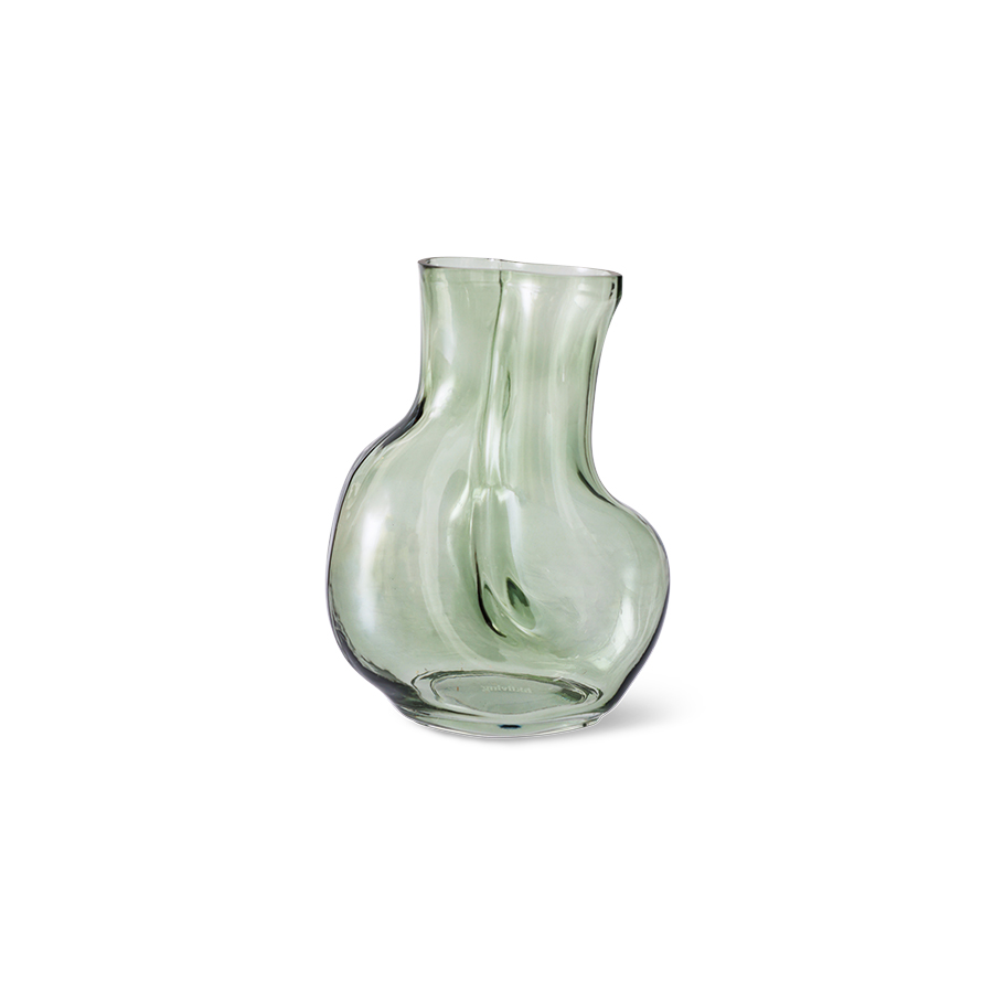 Gleam glass vase, olive | HKLIVING Gleam glass vase, olive | HKLIVING