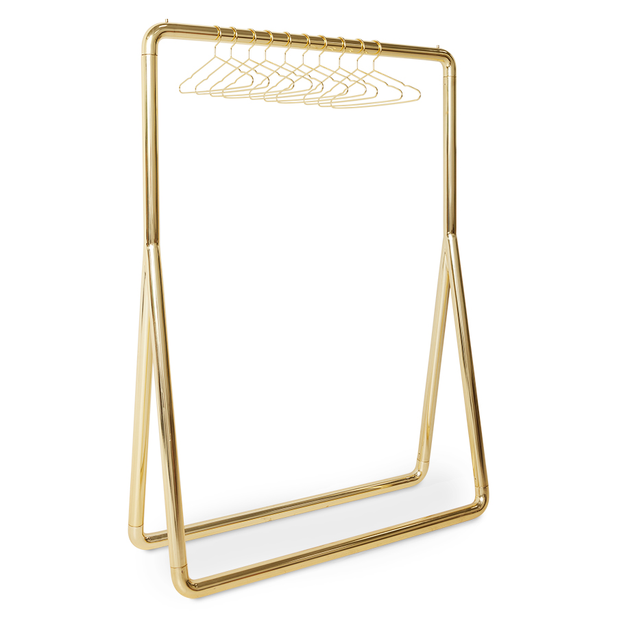 Brass clothes online hangers