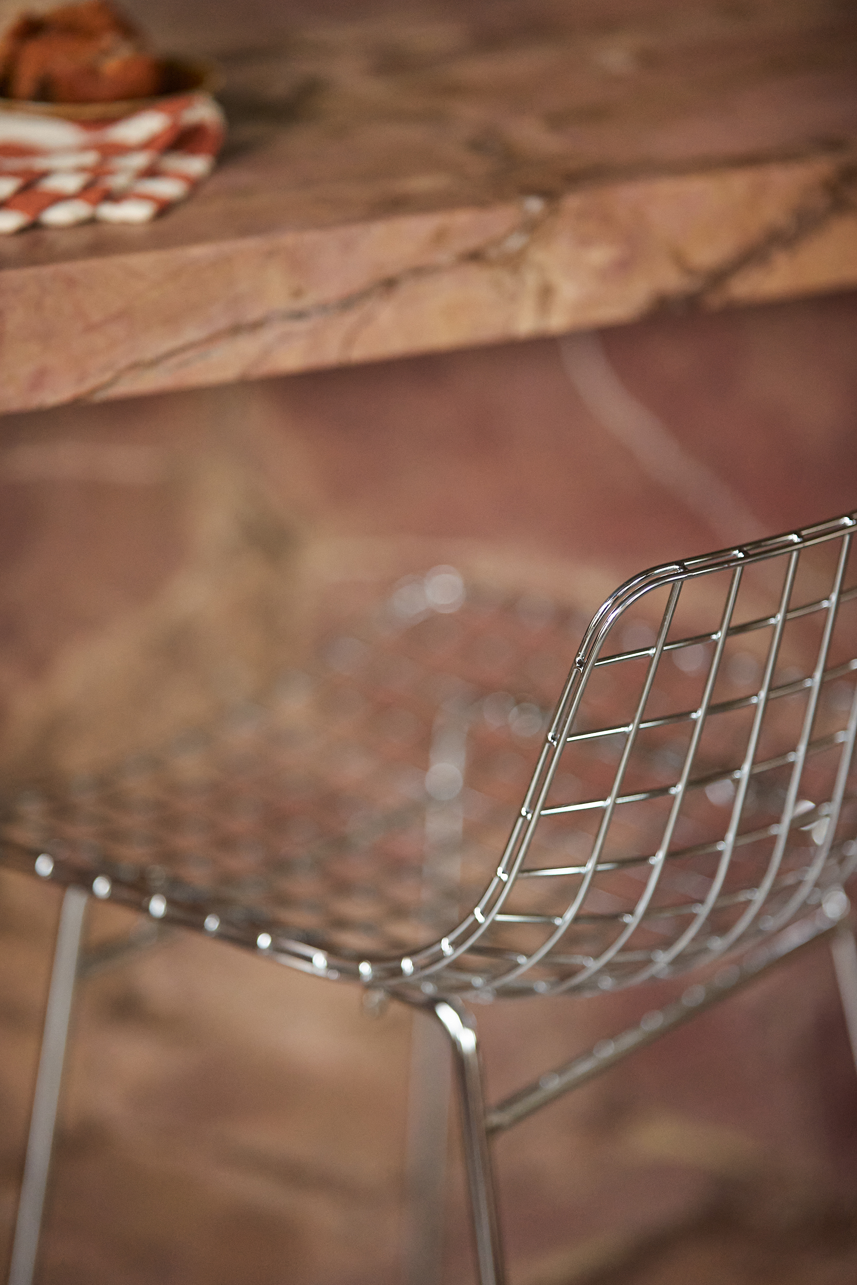 Silver stool online chair