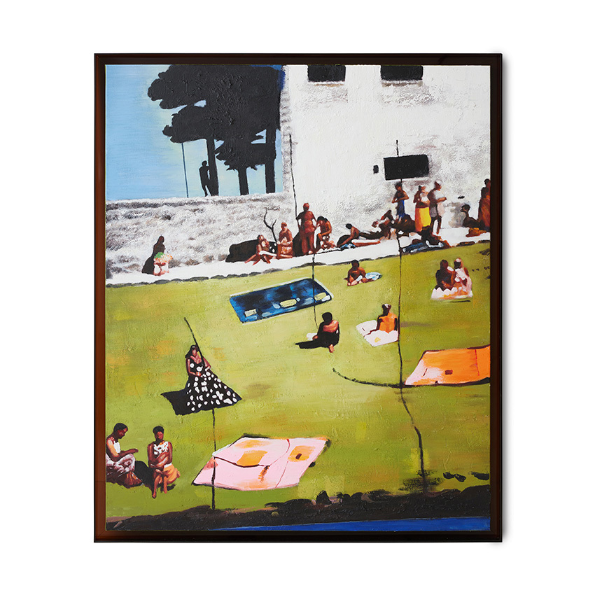 Framed artwork endless summer (127x152cm) | HKliving