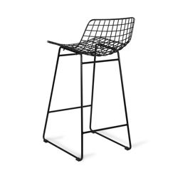 Black wire deals stools