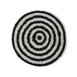 Round bath mat monochrome (ø120cm) | HKliving