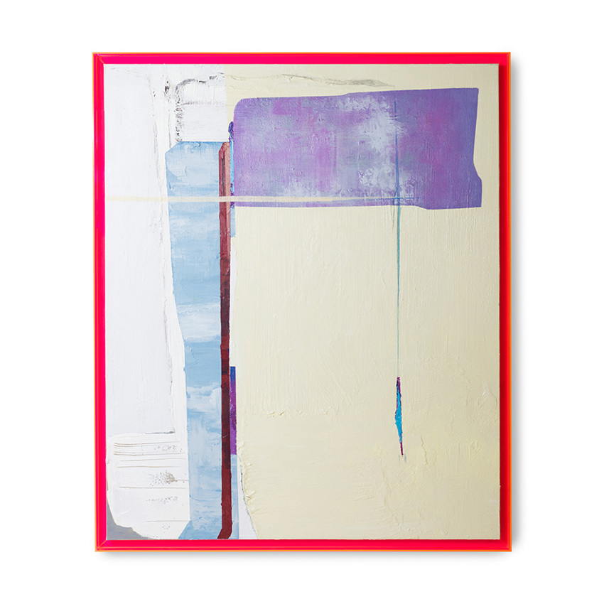 framed artwork days in the city (127x152cm) HKliving