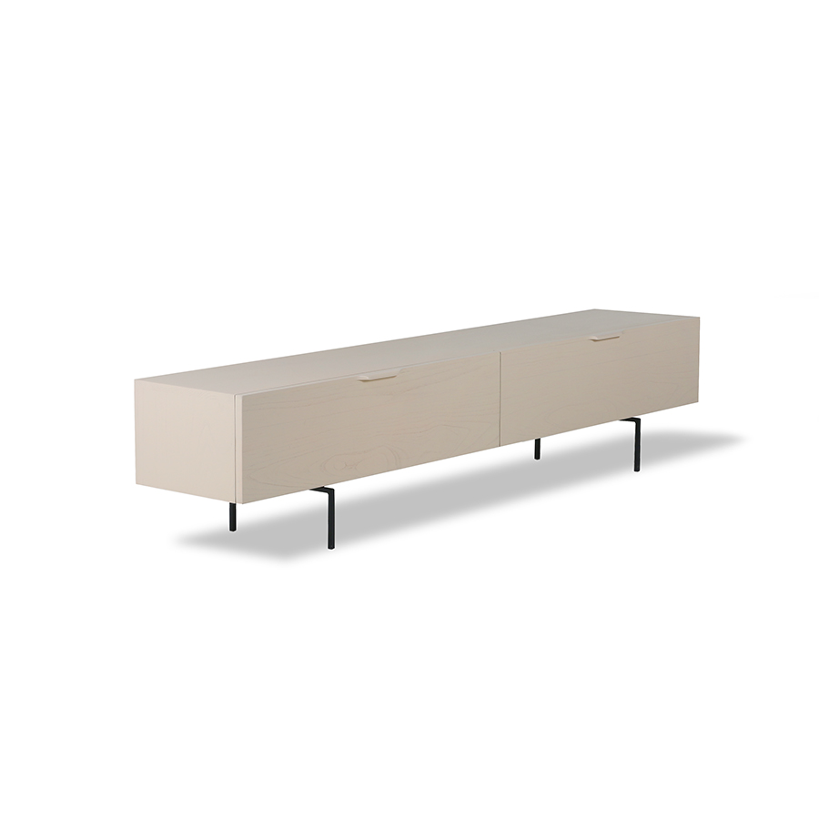 tv cabinet wood grain 167cm sand HKliving