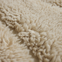 Fluffy round rug Inner Circle ø250cm