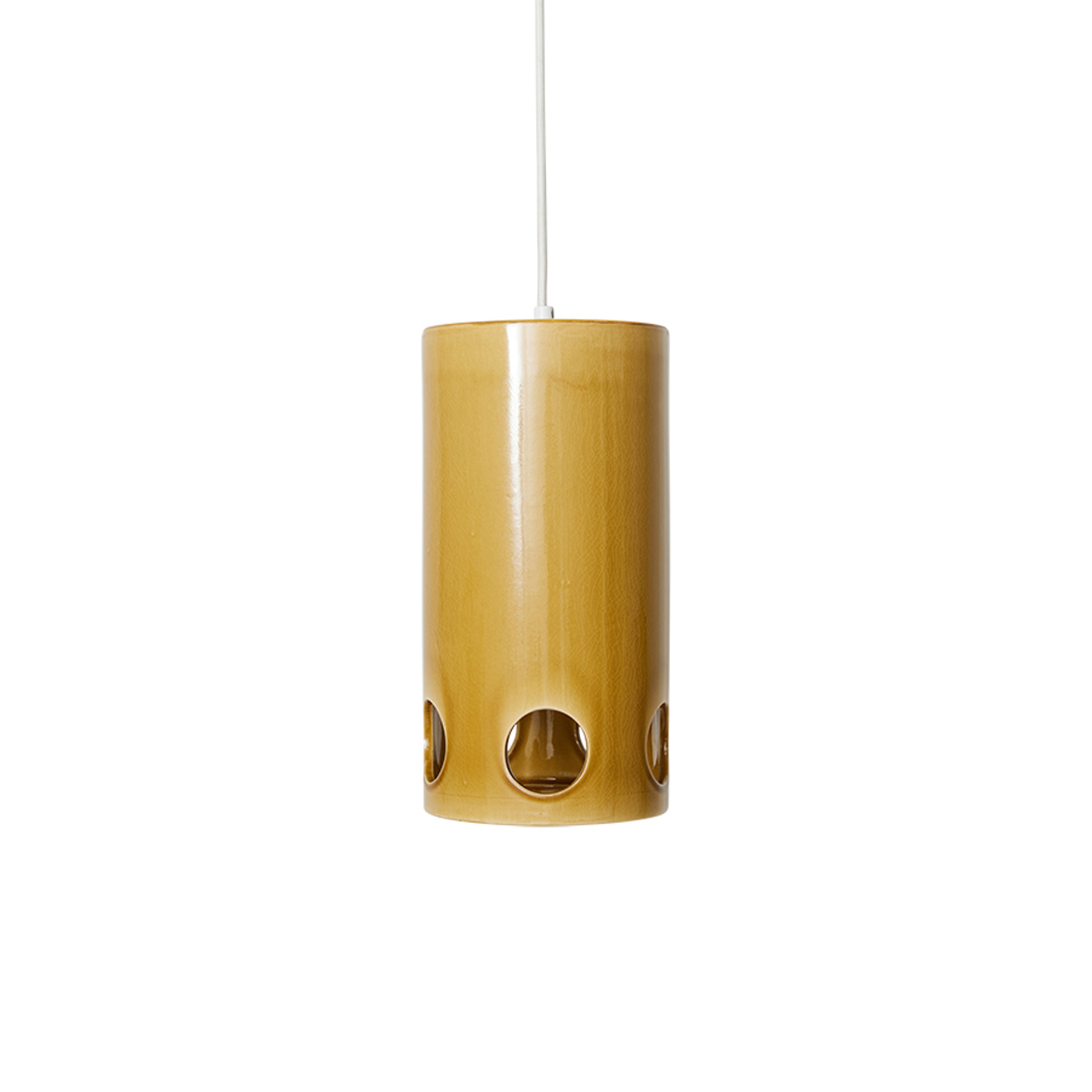 Ceramic pendant lamp Mustard HKLIVING