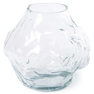 Vase Fesse en verre transparent HK LIVING HK LIVING glass bum vase