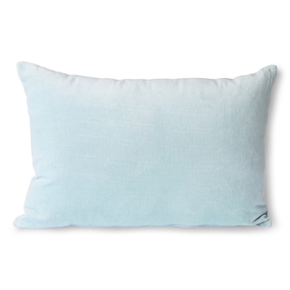 HKliving Stitched Pillow - Blue Brush