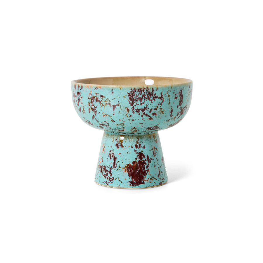 70s ceramics: bowl on base main image 0